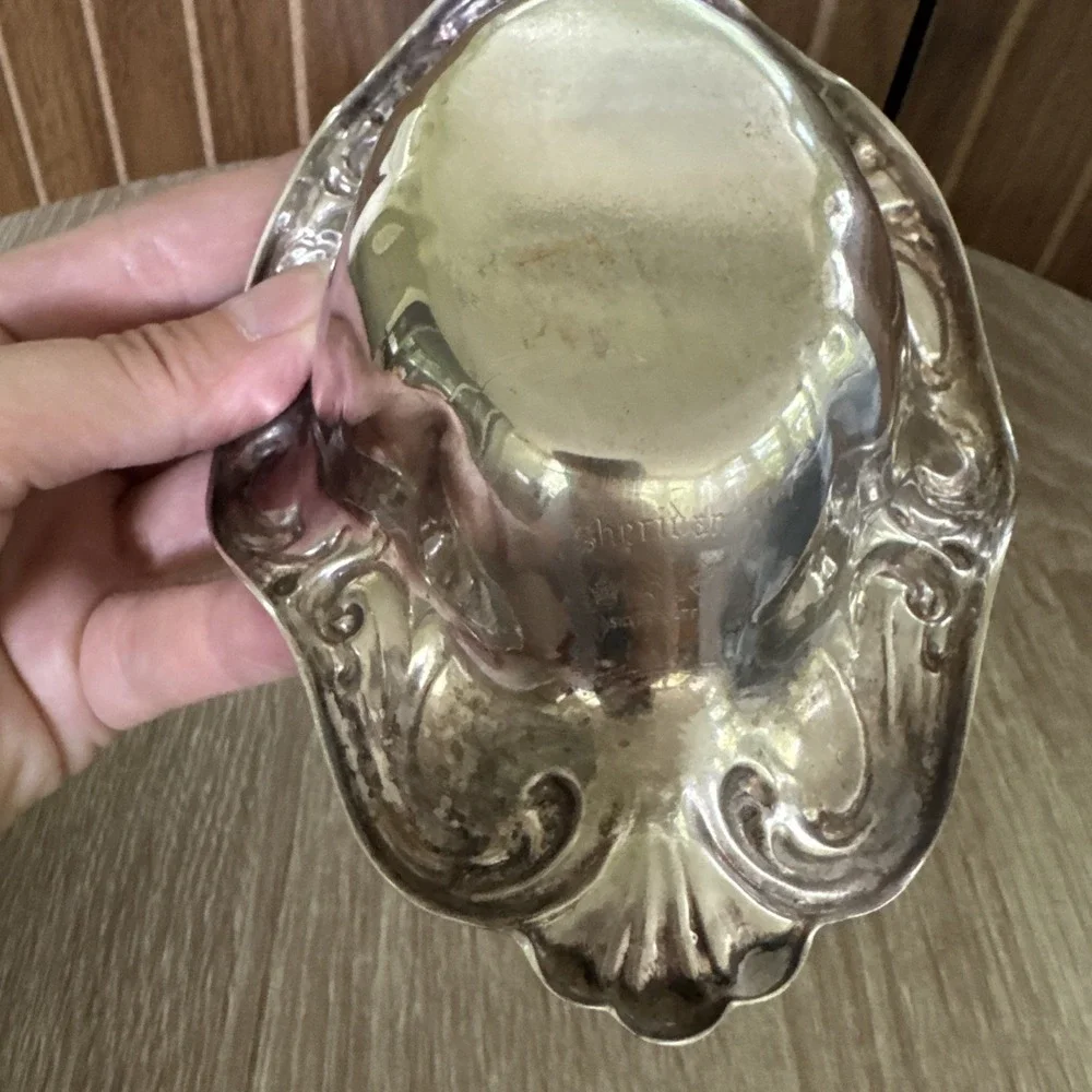 Sheridan Silver Plated Dish - 7 inches long